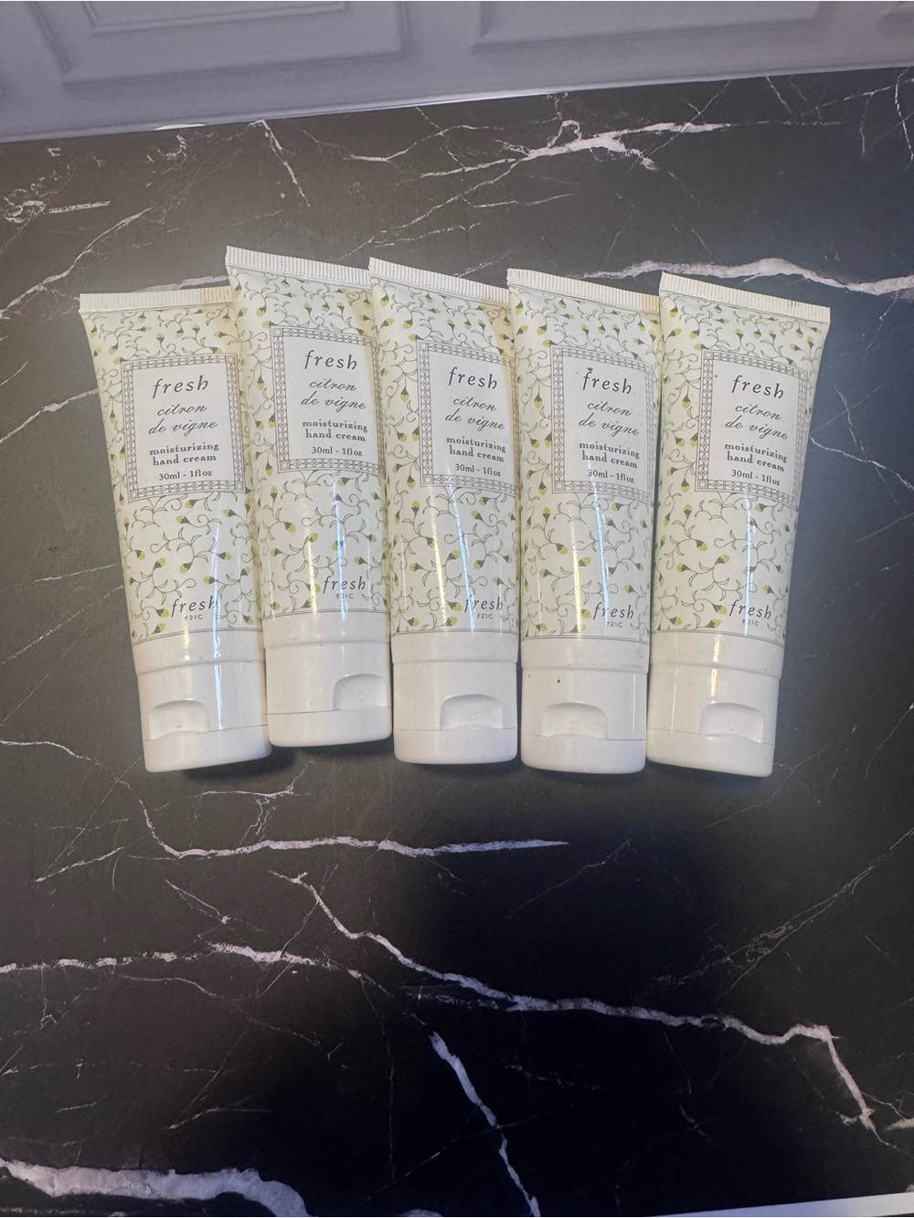 Set of 5 1oz Fresh Hand cream